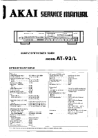 Akai AT-93-AT-93-L-Service-Manual 